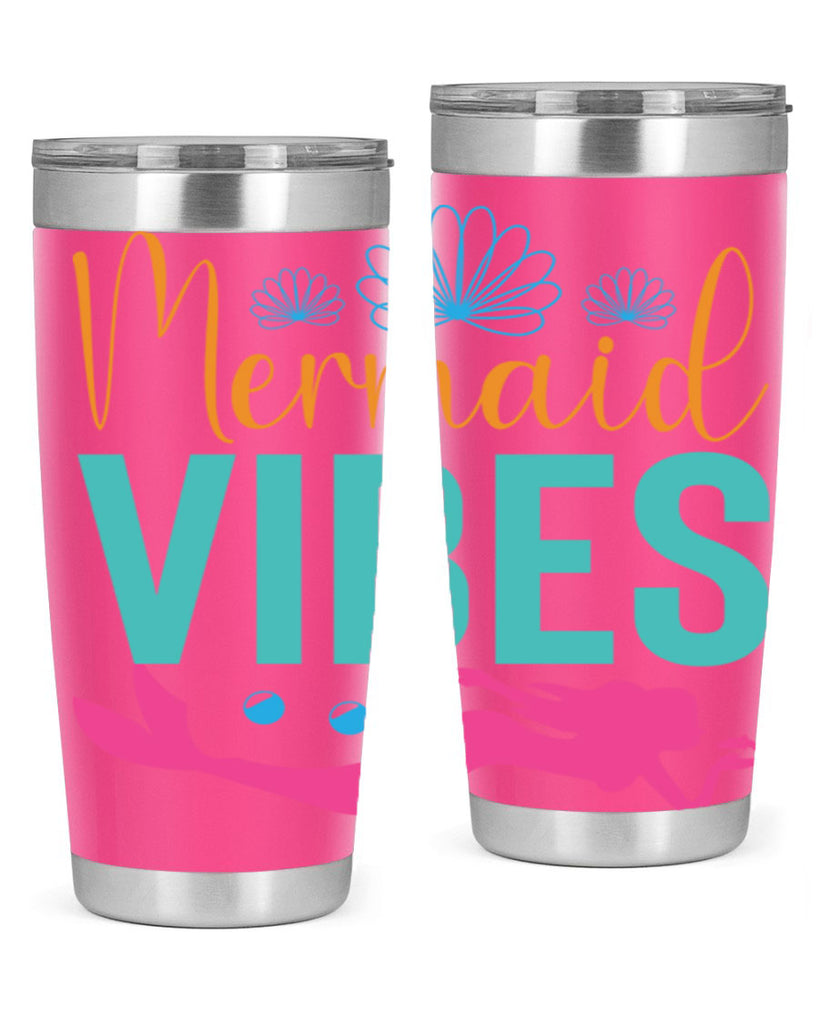 Mermaid Vibes Design 465#- mermaid- Tumbler
