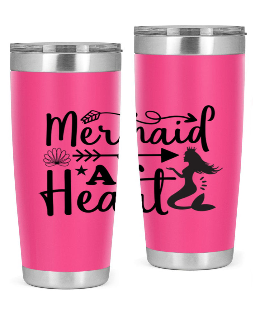 Mermaid at Heart design 397#- mermaid- Tumbler