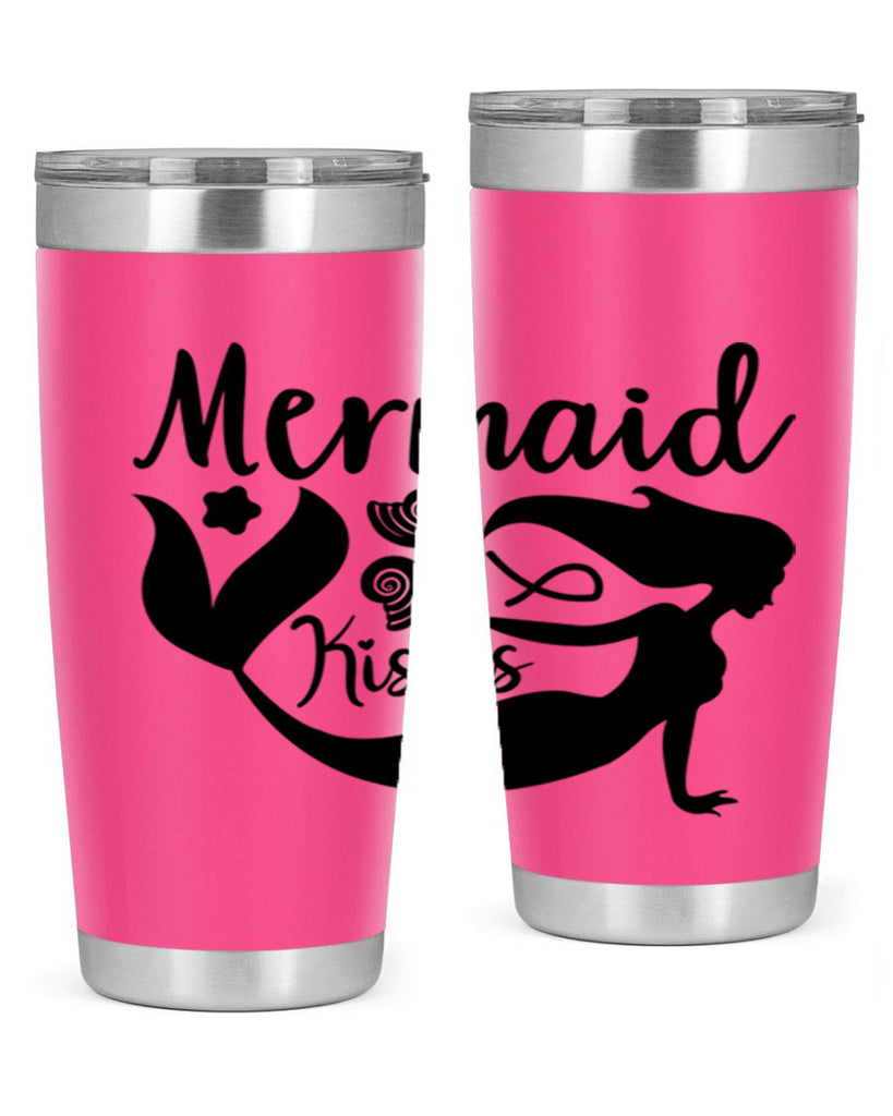 Mermaid kisses design 428#- mermaid- Tumbler