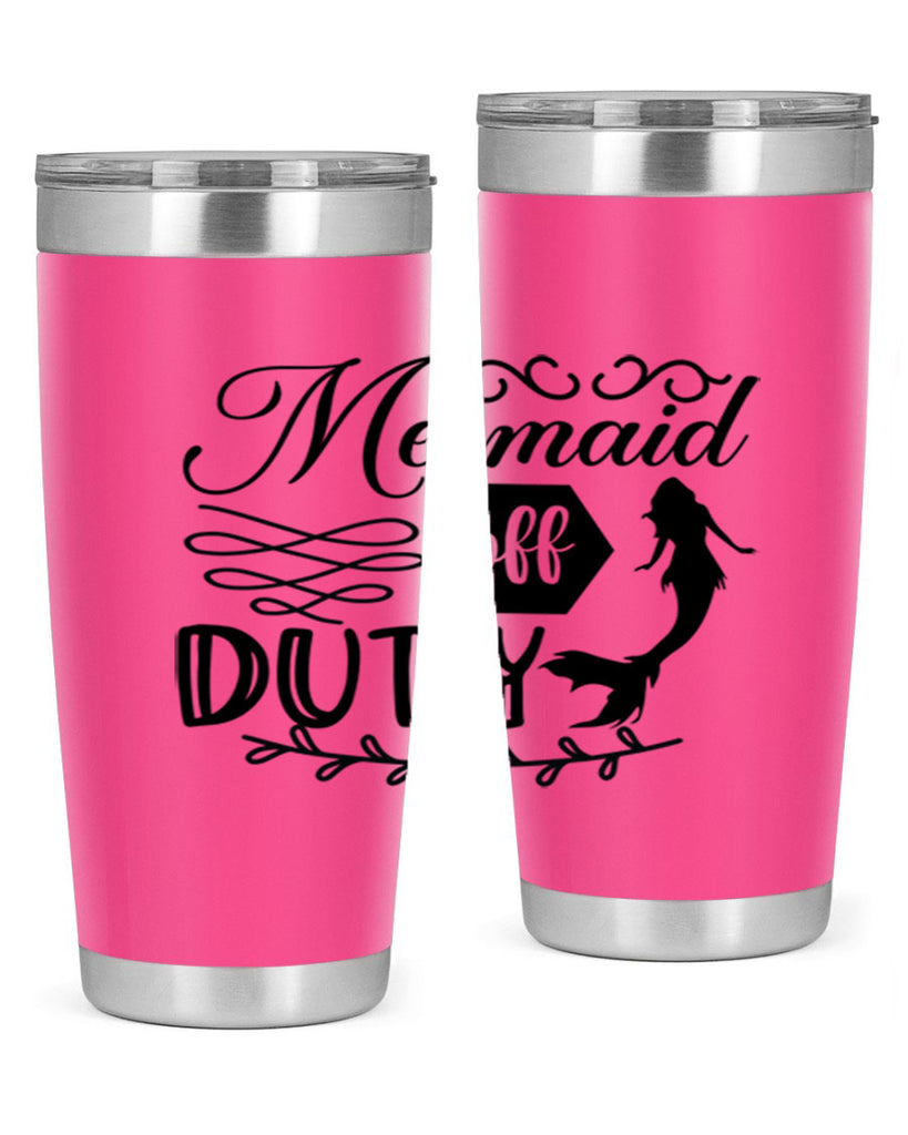 Mermaid off duty 432#- mermaid- Tumbler