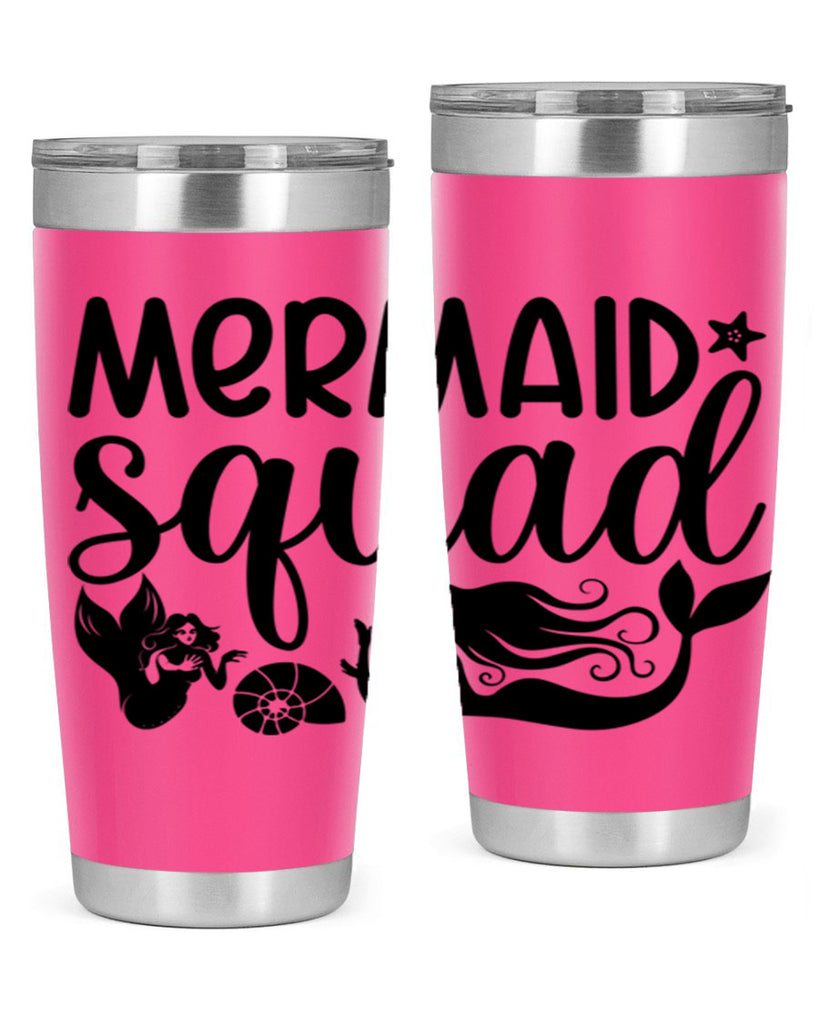 Mermaid squad 447#- mermaid- Tumbler