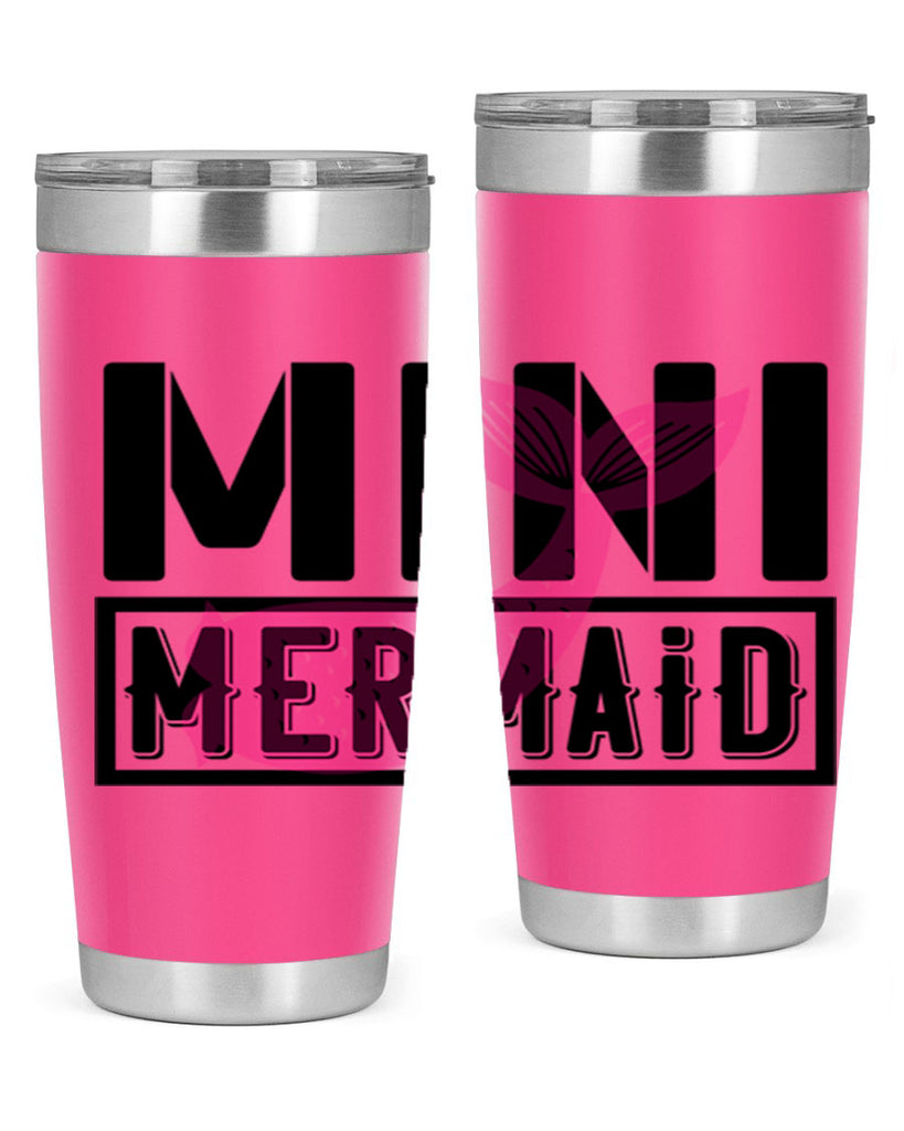Mini mermaid 504#- mermaid- Tumbler