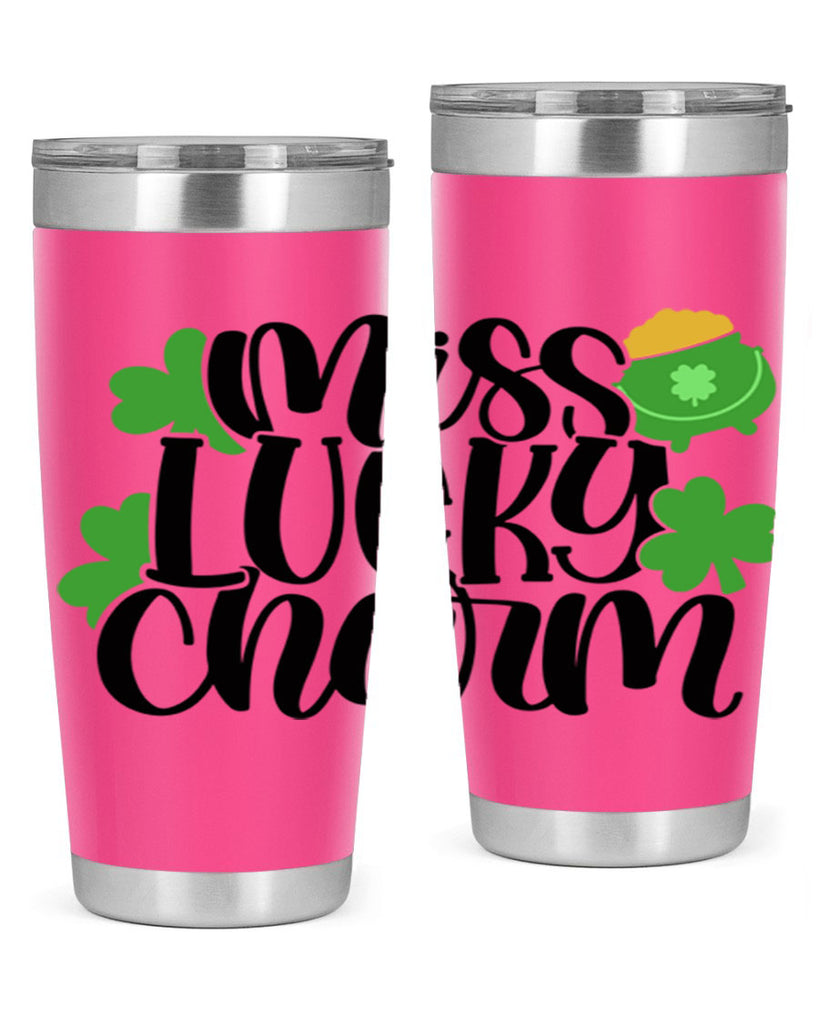 Miss Lucky Charm Style 48#- St Patricks Day- Tumbler