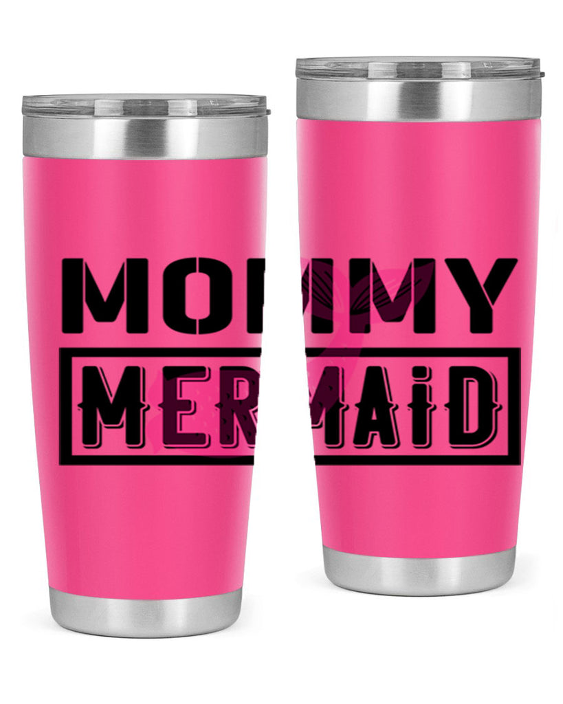 Mommy mermaid 514#- mermaid- Tumbler