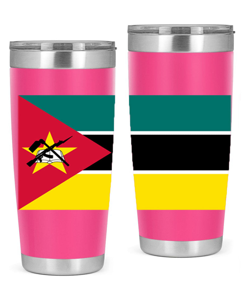 Mozambique 80#- world flags- Tumbler
