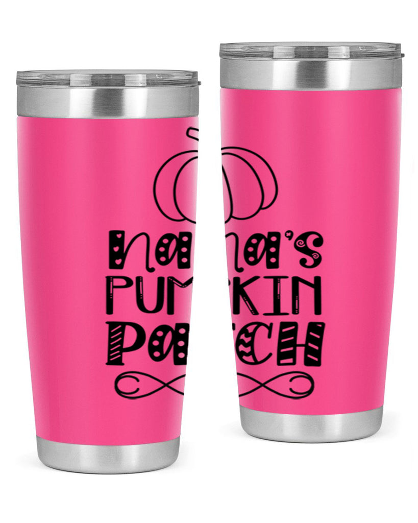 Nana s Pumpkin Patch 439#- fall- Tumbler
