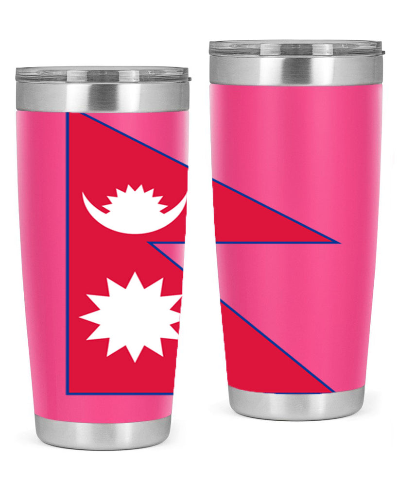 Nepal 76#- world flags- Tumbler