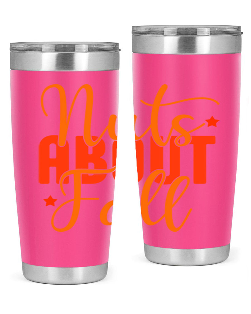 Nuts About Fall Design 444#- fall- Tumbler