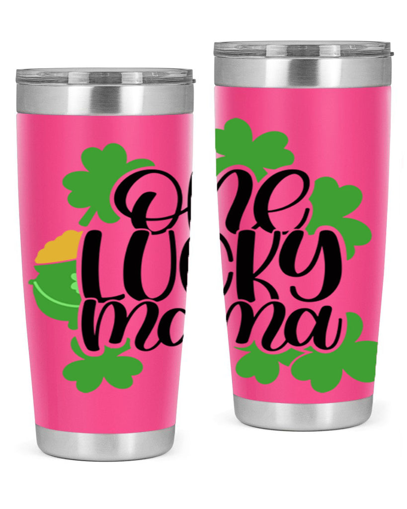 One Lucky Mama Style 42#- St Patricks Day- Tumbler