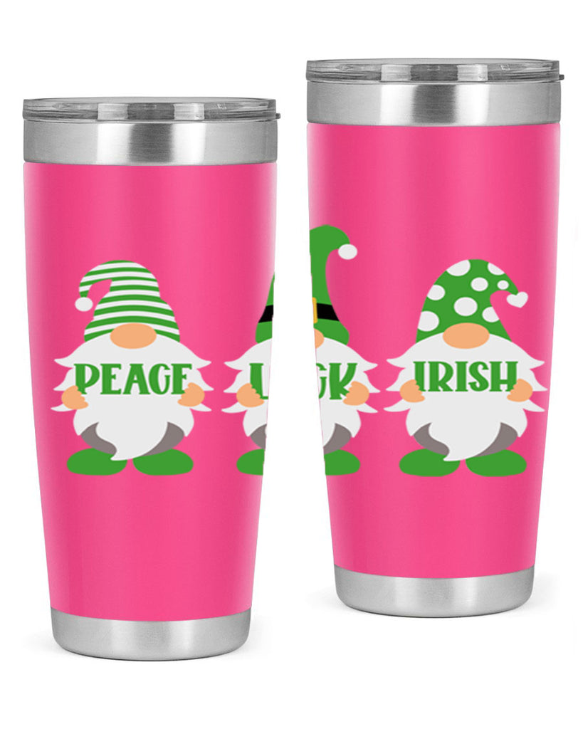 Peace Luck Irish Style 41#- St Patricks Day- Tumbler