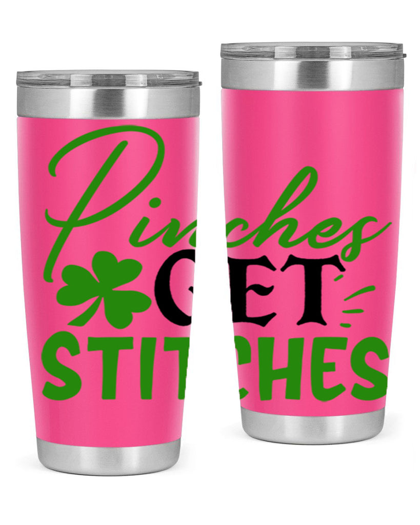 Pinches Get Stitches Style 147#- St Patricks Day- Tumbler