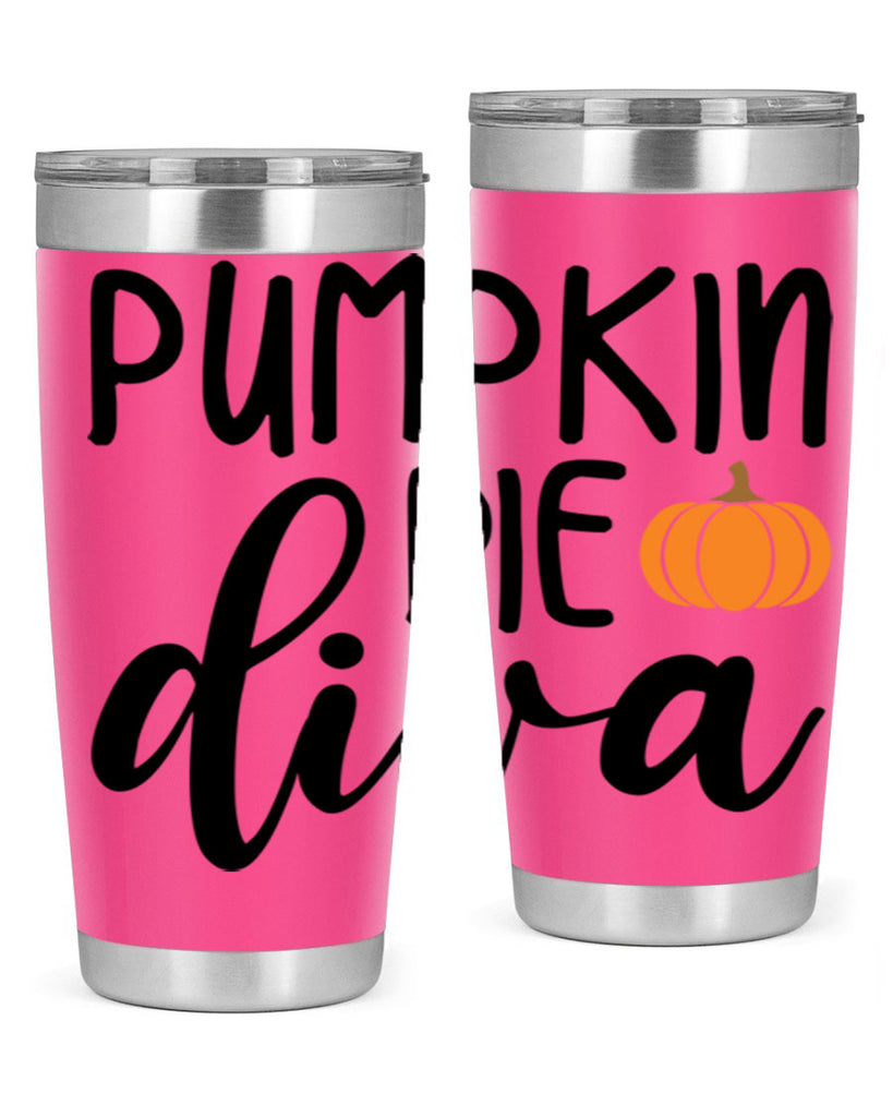 Pumpkin Pie Diva 532#- fall- Tumbler