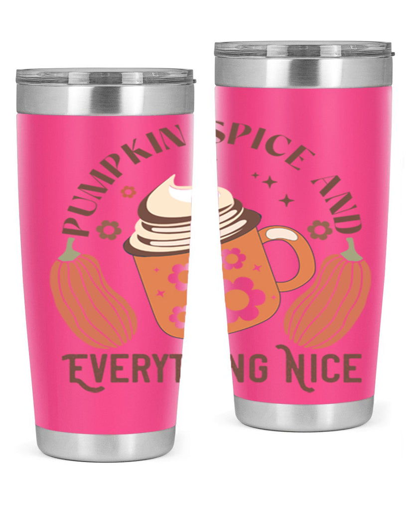 Pumpkin Spice And Everything Nice 539#- fall- Tumbler