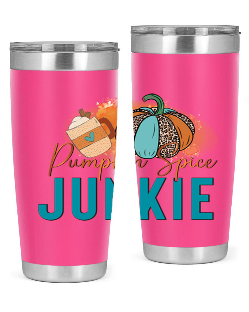 Pumpkin Spice Junkie 550#- fall- Tumbler