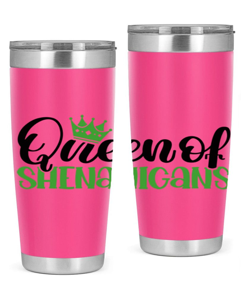 Queen Of Shenanigans Style 36#- St Patricks Day- Tumbler