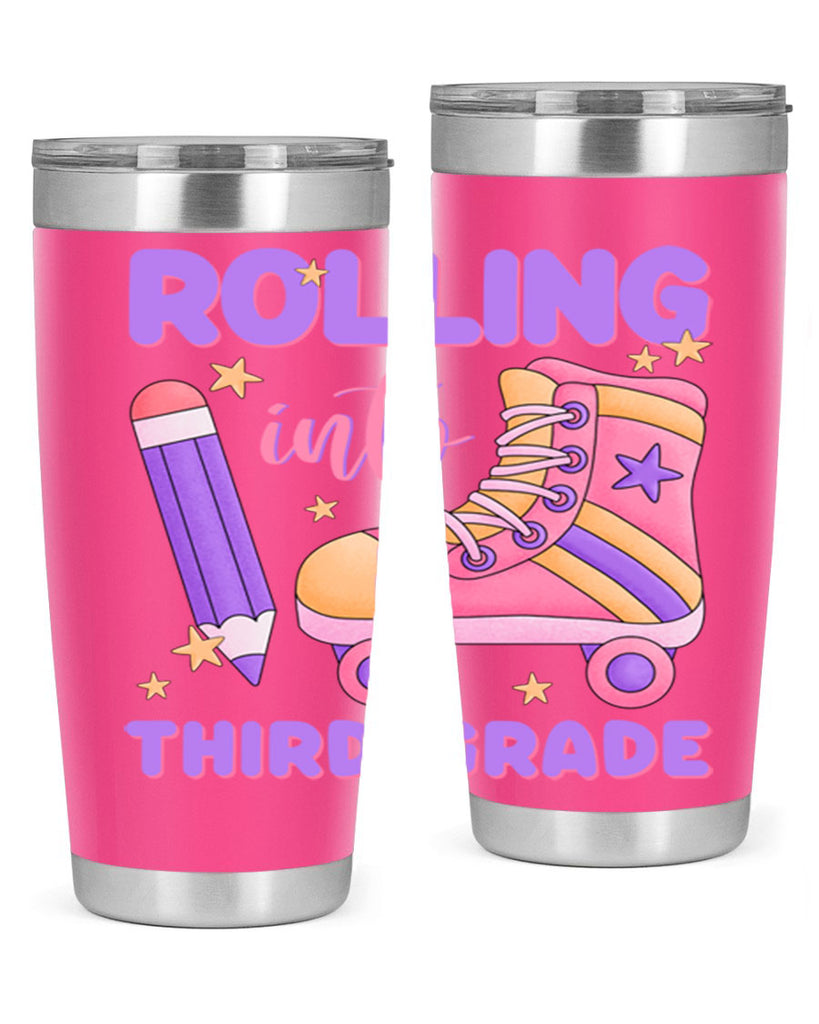 Rolling into 3rd Grade 24#- 3rd grade- Tumbler