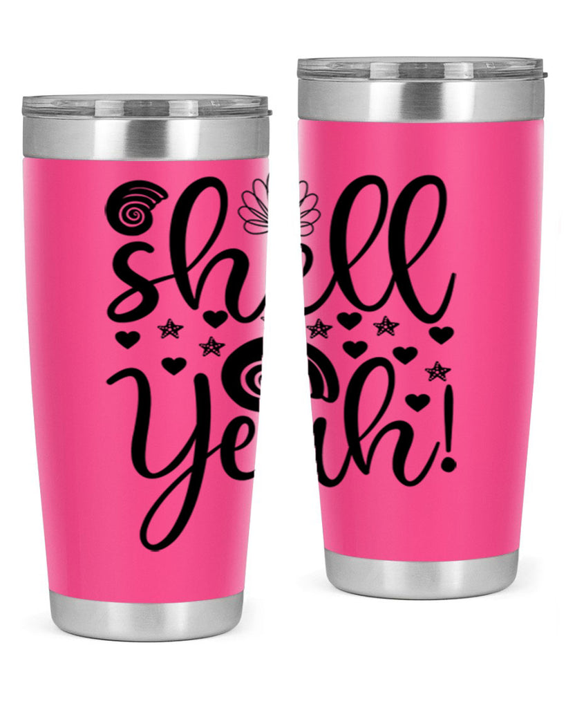 SHELL YEAH design 598#- mermaid- Tumbler