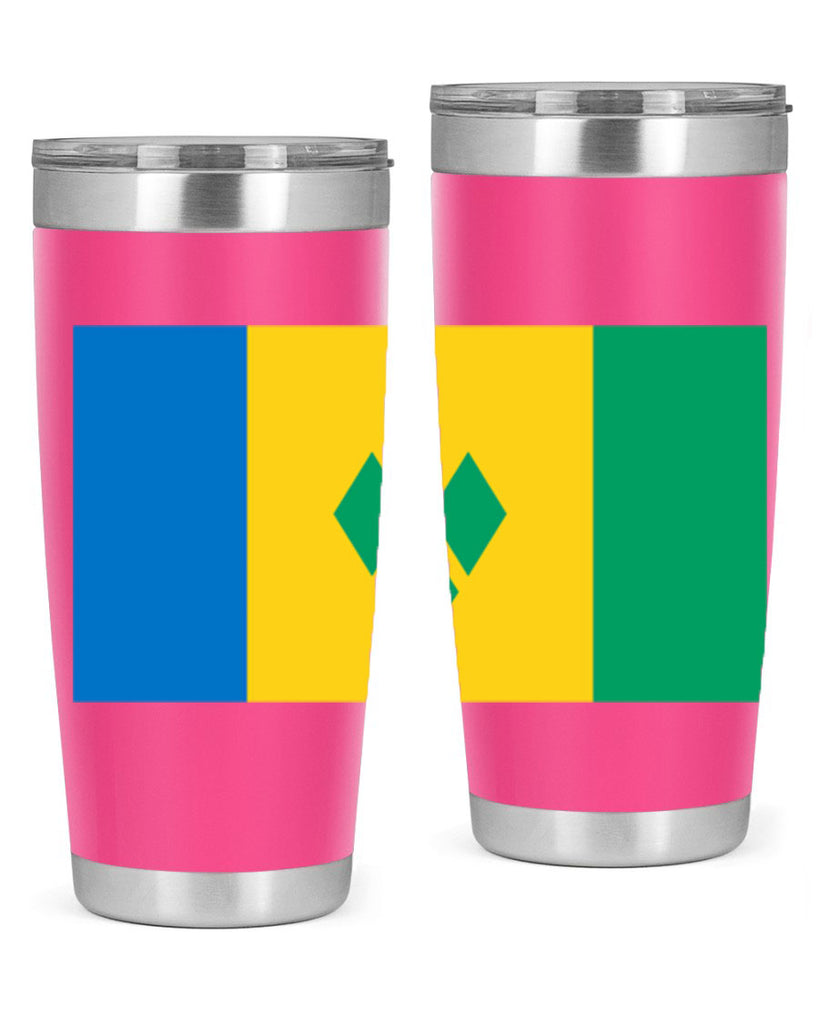 Saint Vincent and the Grenadines 50#- world flags- Tumbler