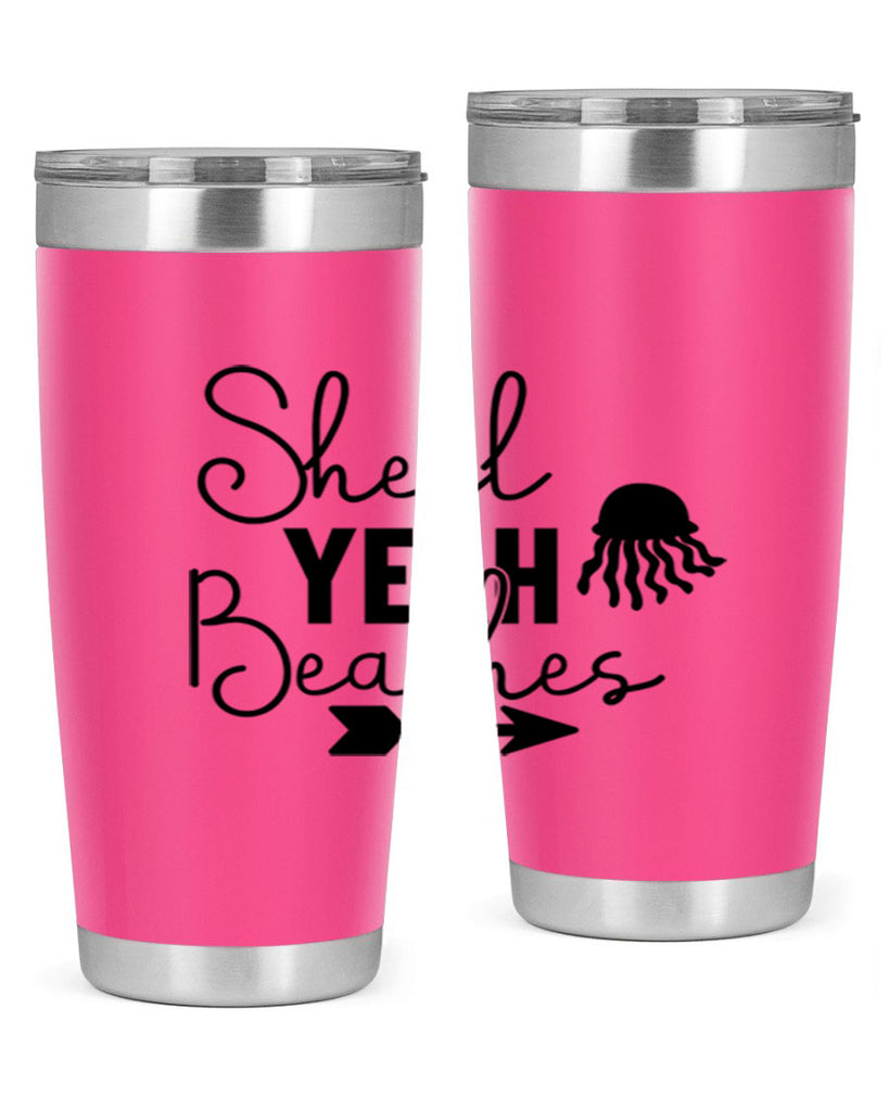 Shell Yeah Beaches 588#- mermaid- Tumbler