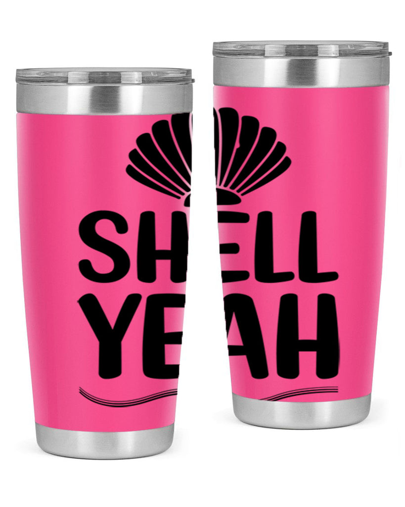 Shell yeah 597#- mermaid- Tumbler