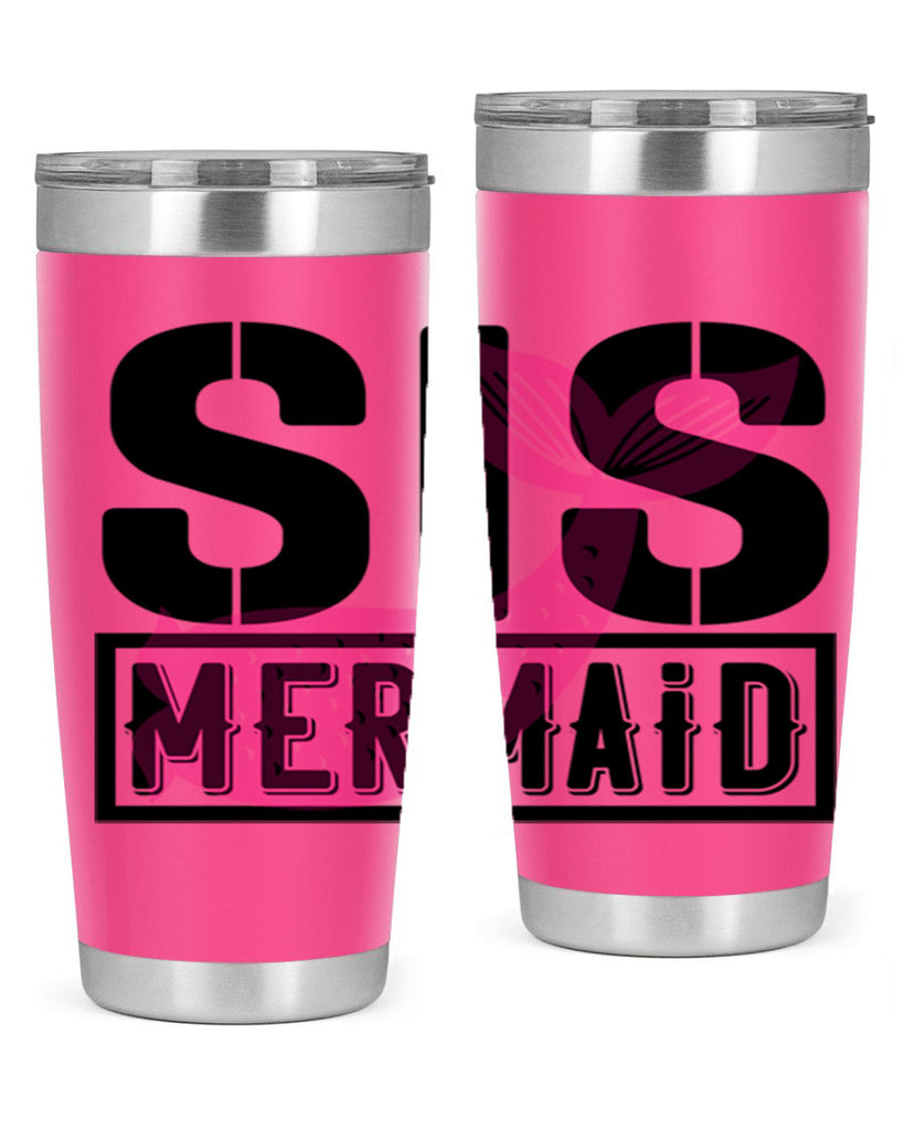 Sis mermaid 599#- mermaid- Tumbler