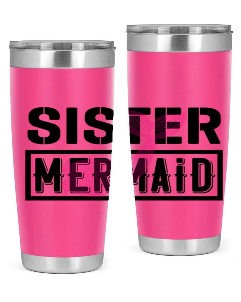 Sister mermaid 600#- mermaid- Tumbler