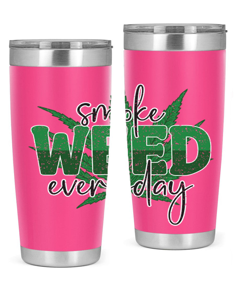 Smoke Weed Everyday Sublimation 244#- marijuana- Tumbler