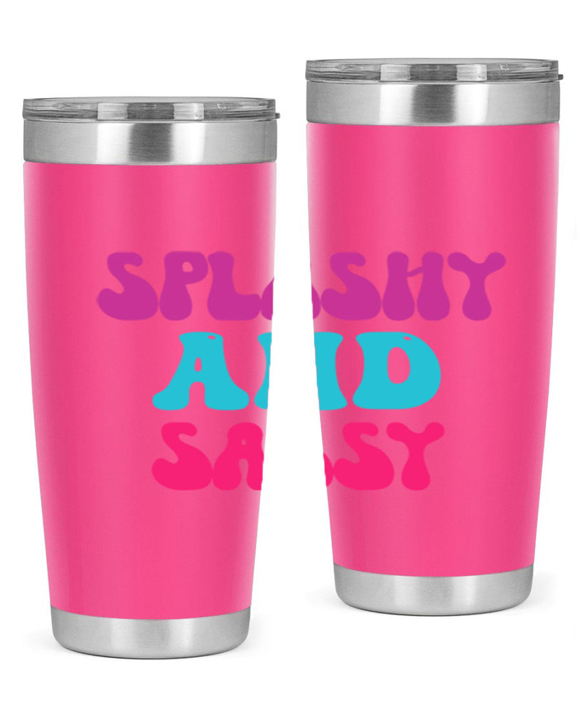 Splashy And Sassy 622#- mermaid- Tumbler