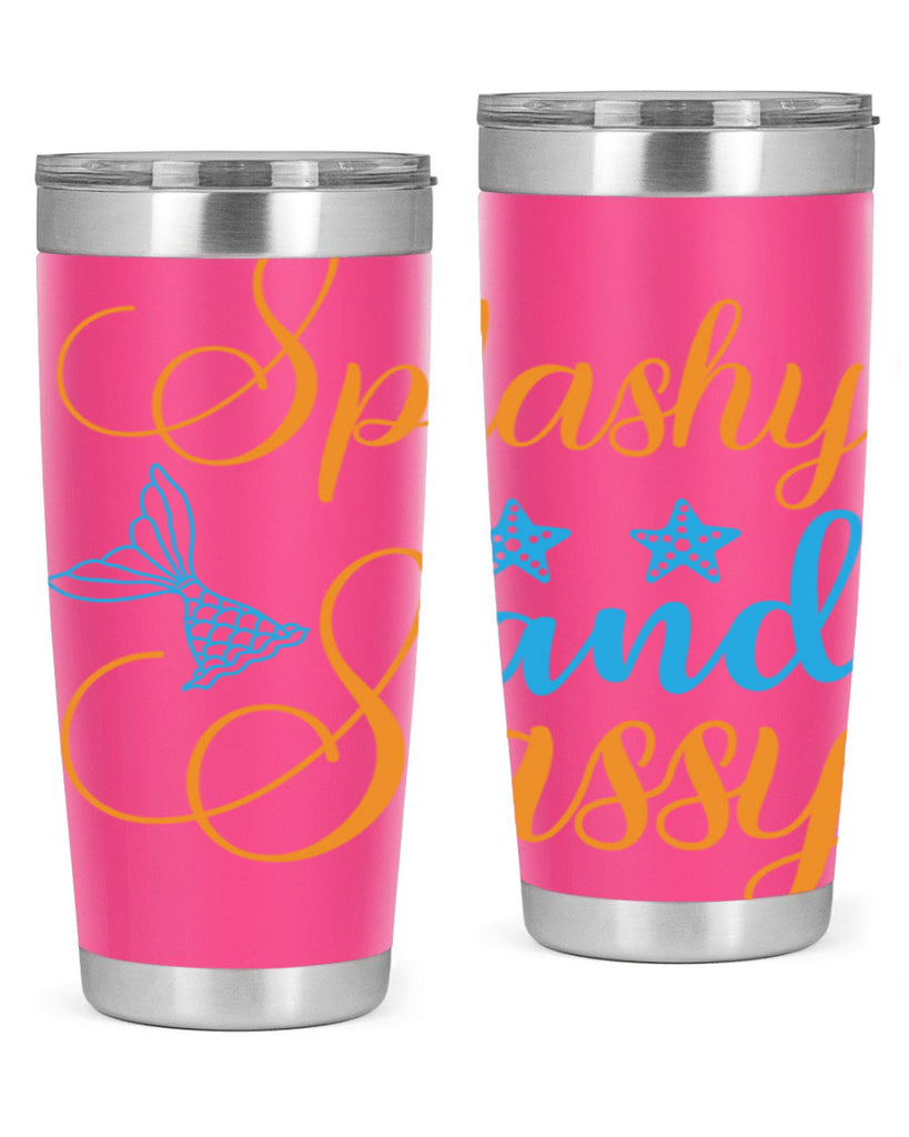 Splashy and Sassy Design 625#- mermaid- Tumbler