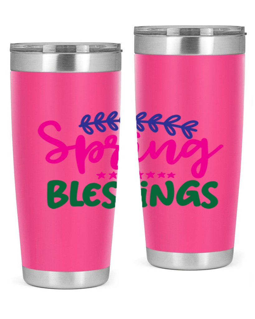 Spring Blessings 419#- spring- Tumbler