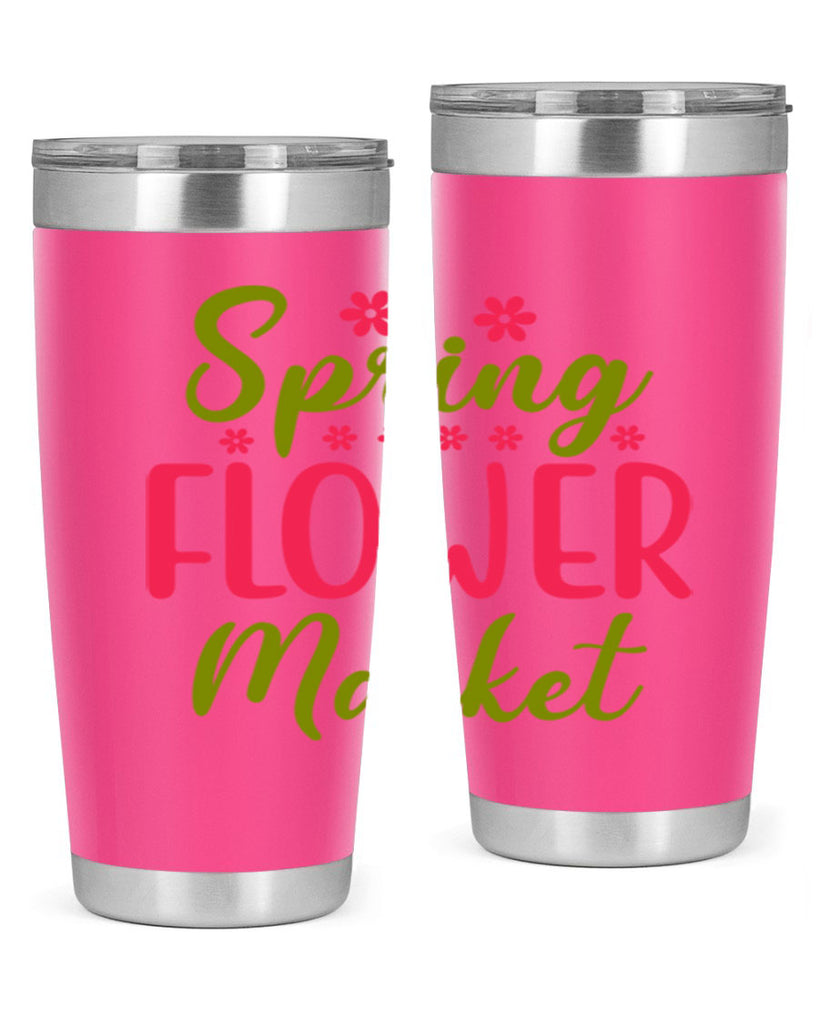 Spring Flower Market 423#- spring- Tumbler