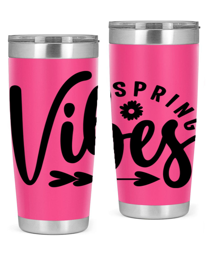 Spring Vibes478#- spring- Tumbler