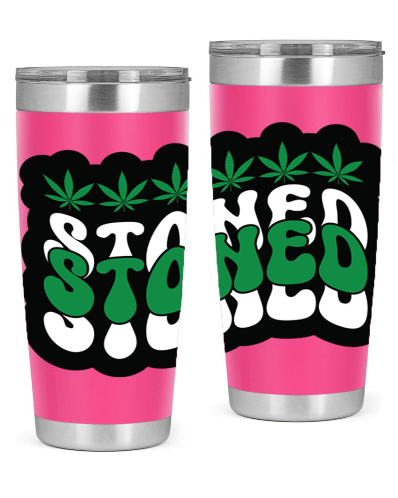 Stoned 255#- marijuana- Tumbler