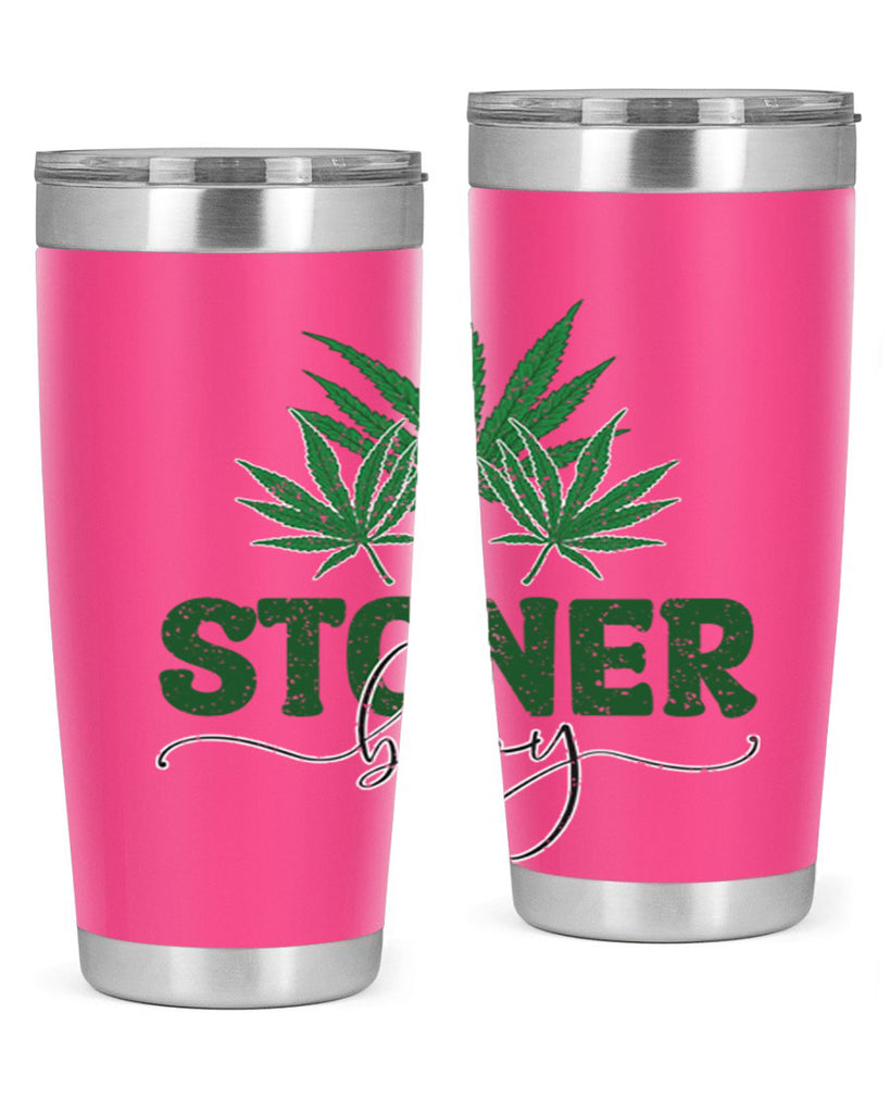 Stoner Baby Sublimation 261#- marijuana- Tumbler