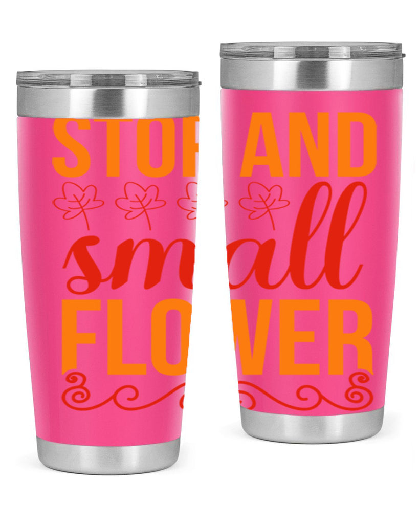 Stop and small flower 522#- spring- Tumbler