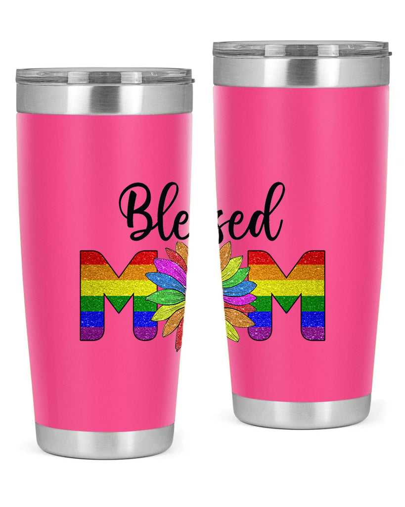 Sunflower Lgbt Blessed Mom  51#- lgbt- Tumbler