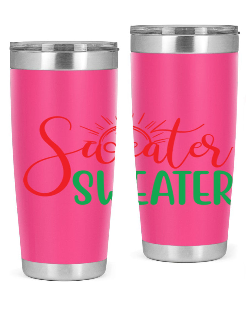 Sweater Weather 583#- fall- Tumbler