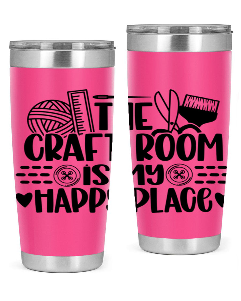 The Craft Room Is My Happy Place 5#- crafting- Tumbler