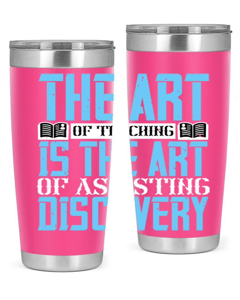 The art of teaching is the art of assisting discovery Style 15#- coaching- tumbler