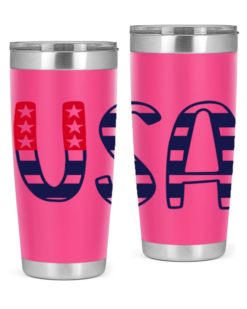 USA Style 184#- Fourt Of July- Tumbler