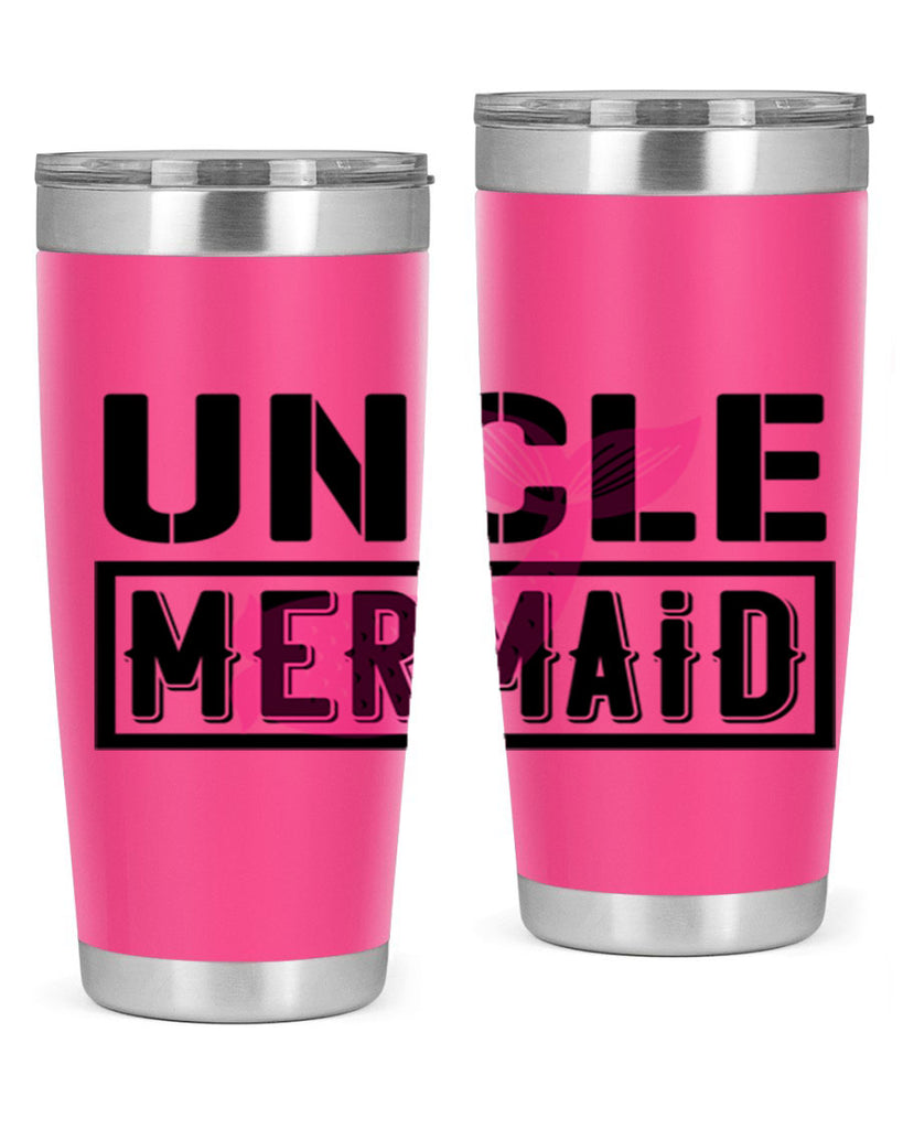 Uncle mermaid 634#- mermaid- Tumbler