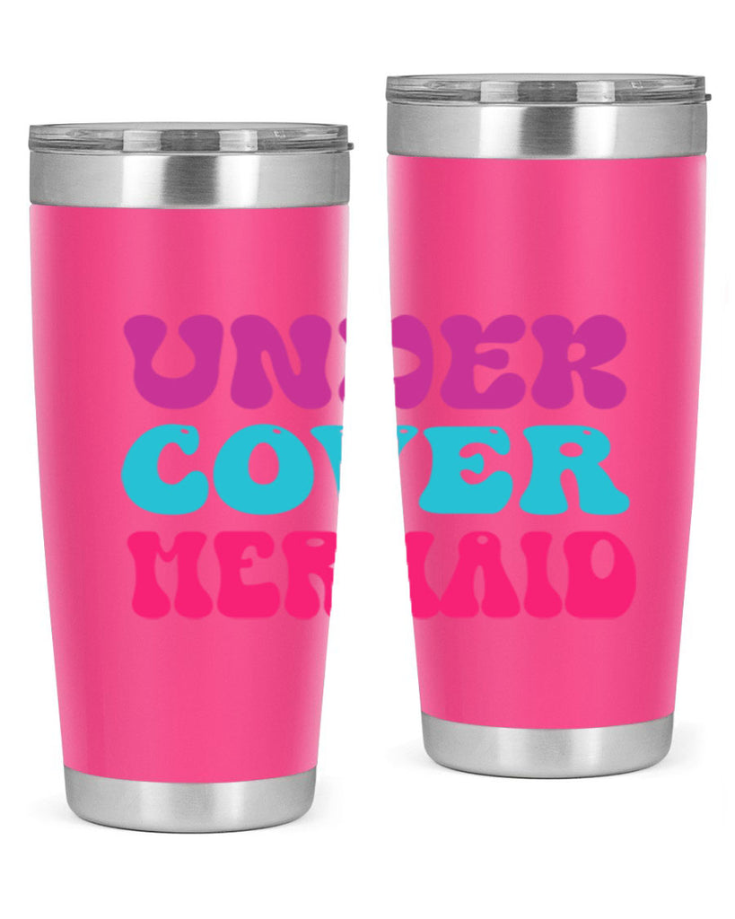 Under Cover Mermaid 635#- mermaid- Tumbler