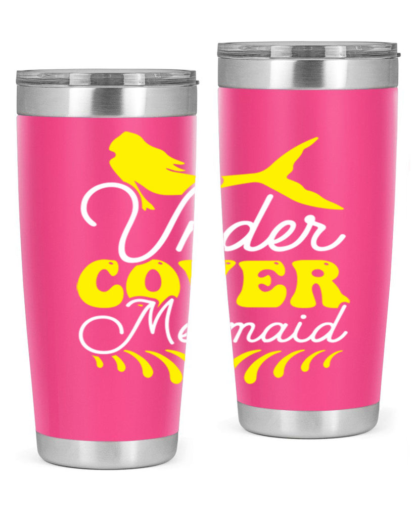 Under Cover Mermaid 637#- mermaid- Tumbler