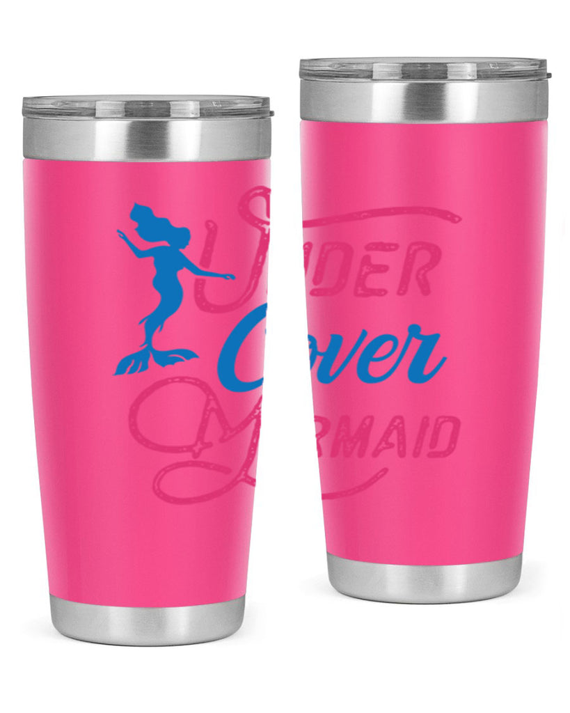 Under Cover Mermaid 640#- mermaid- Tumbler