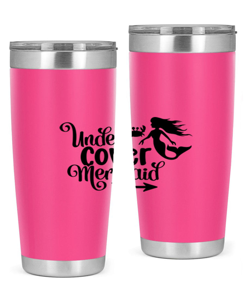 Under Cover Mermaid 641#- mermaid- Tumbler