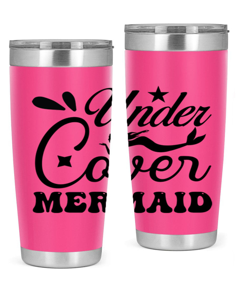 Under cover mermaid 646#- mermaid- Tumbler