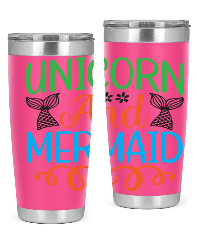 Unicorn And Mermaid 659#- mermaid- Tumbler