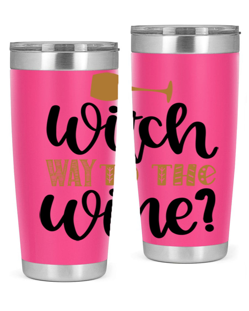 Witch Way to the Wine 651#- fall- Tumbler