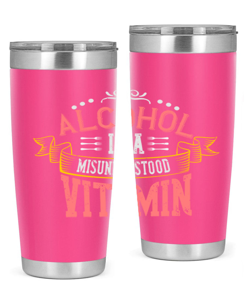 alcohol is a misunderstood vitamin 50#- cooking- Tumbler
