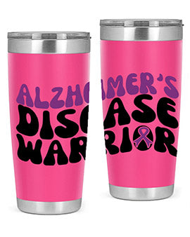 alzheimer s disease warrior 4#- alzheimers- Tumbler